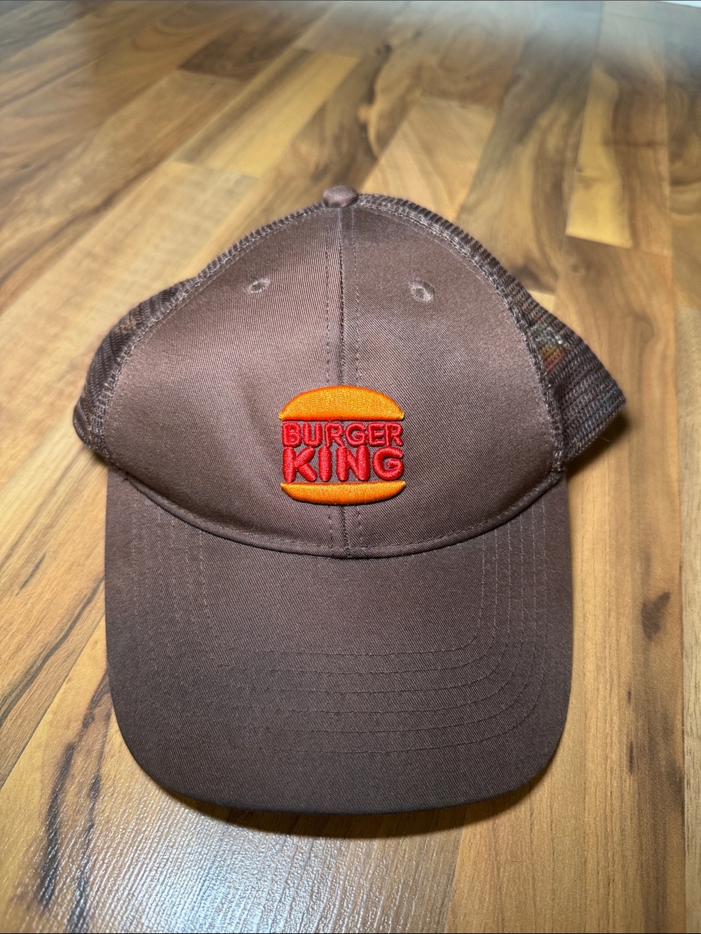 Burger King Brown Logo Trucker Hat